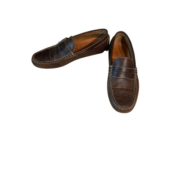 Martin Dingman Men's Monte Carlo Penny Driving Loafers Sz 10 Fast Shipping - Picture 1 of 7